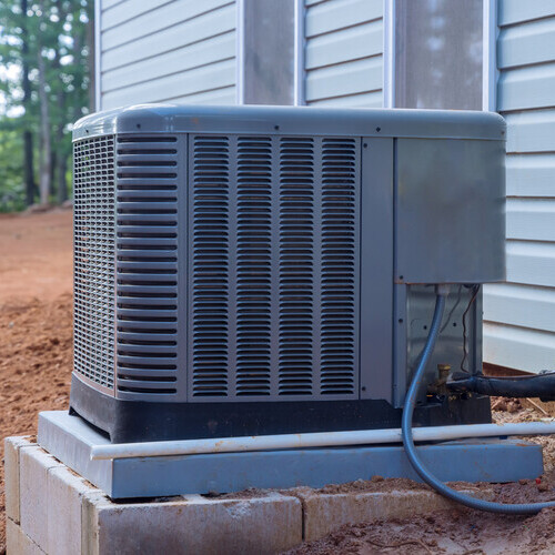 an outdoor air conditioning unit